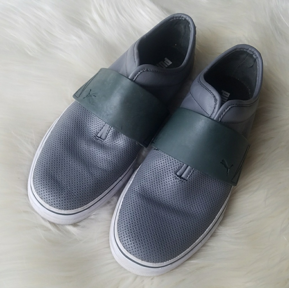Men's puma rubber slip on shoes